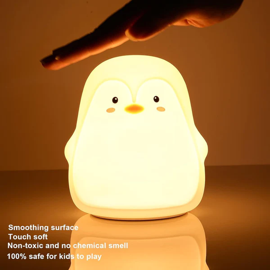 Penguin Silicone Toy Lamp